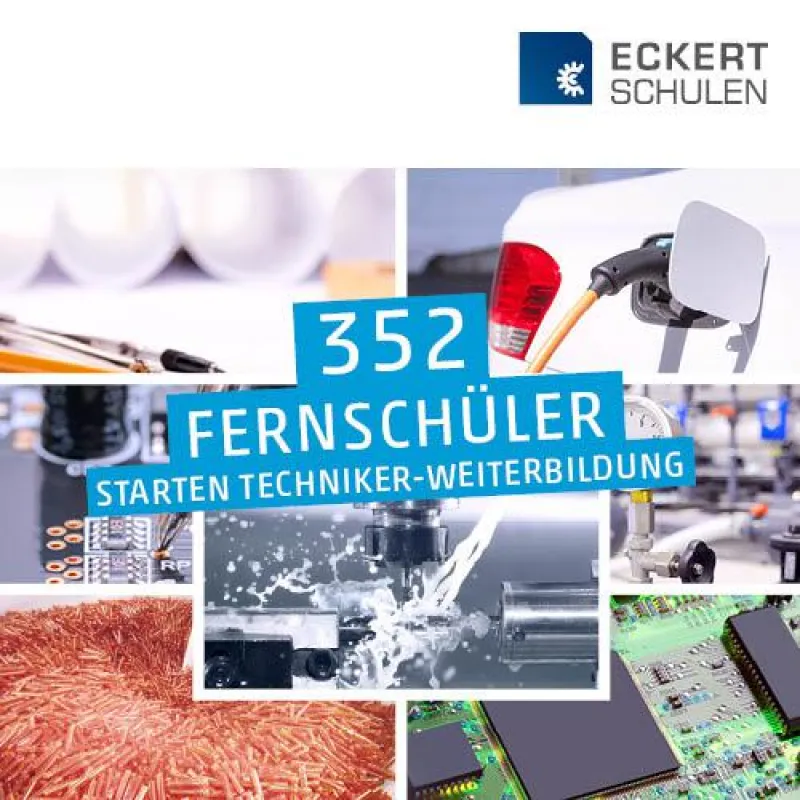 Aufnahme der Fernlehrtechniker Sept. 2014 - Eckert Schulen