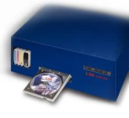 Bild: CD/DVD Hochleistungsdrucker mit einzeln austauschbaren Tintenpatronen