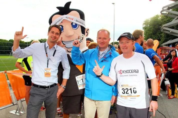 Anmelderekord beim Firmenlauf B2RUN Hamburg Bild: Anmelderekord beim Firmenlauf B2RUN Hamburg