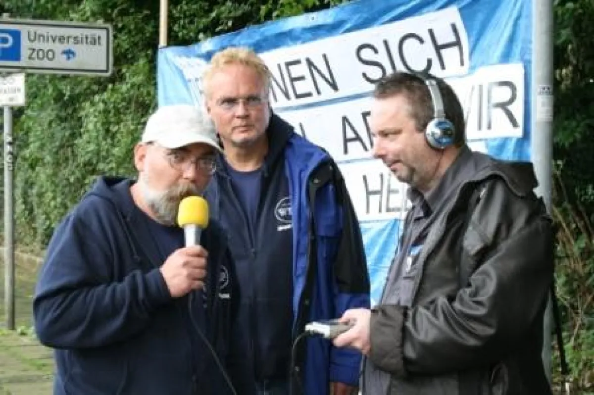 v.lks.: Andreas Morlok (ProWal) und Jürgen Ortmüller (WDSF) fordern Konsequenzen