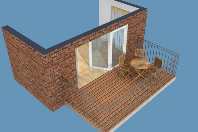 Bild: 3D Terrasse