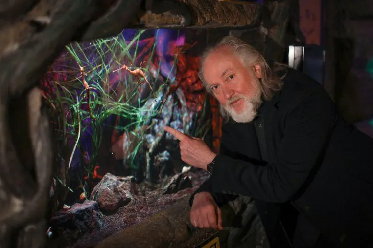Bild: Joachim Witt trifft Drachen im SEA LIFE Berlin