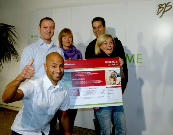 Bild: Erster Platz für Webdesign der BJS Werbeagentur