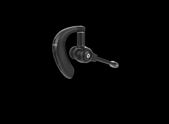 Bild: Die neue Freiheit beim Telefonieren: das ultraleichte DECT-Headset A150 von Snom
