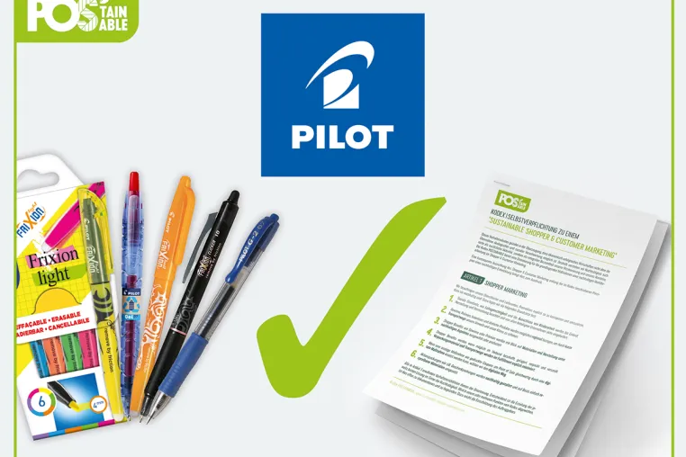 Bild: PILOT wird POSTAINABLE