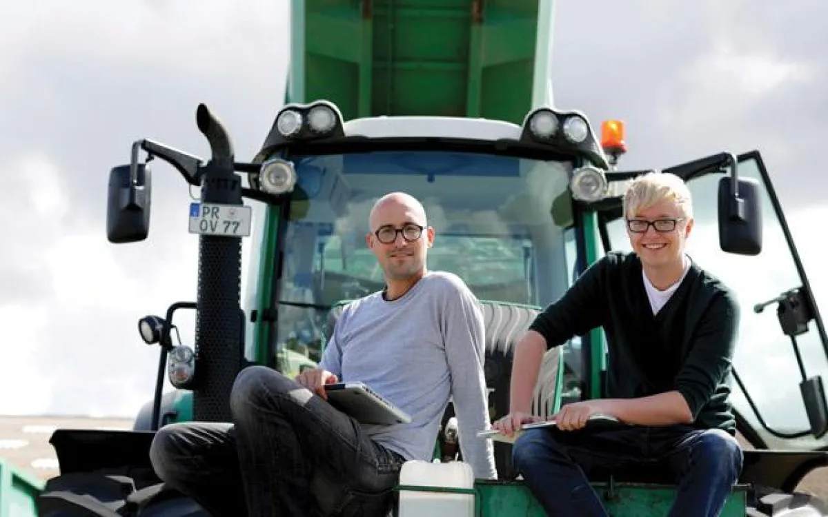 Benedikt Voigt und Miro Wilms, Gründer von trecker.com