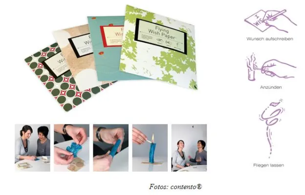 Bild: Flying Wish Paper - Die Fliegende Wunschzettel von contento