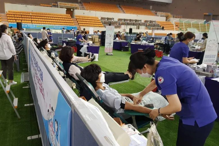 Bild: Südkorea: Plasmaspende der Shincheonji-Kirche erleichtert die Entwicklung eines Impfstoffes gegen COVID-19