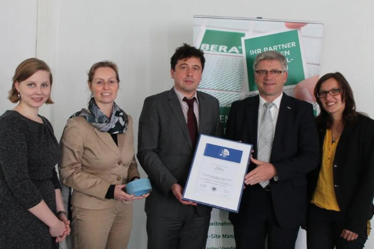 v.l. Nicola Keitel - Prozessmanagementverantwortliche der BERA, Dr. Isabella Marx - Leiterin des Ber