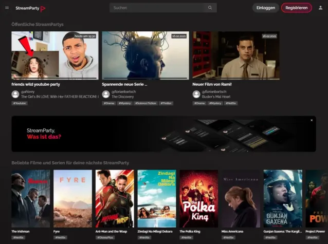 Bild: Clubhouse für Videoliebhaber