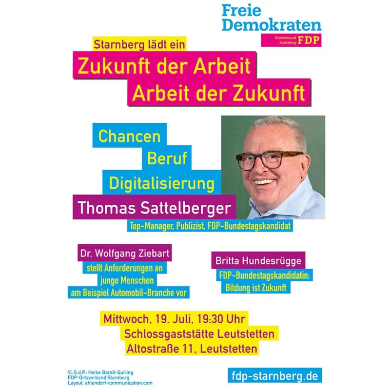 FDP Starnberg lädt ein zu
