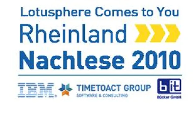 Bild: Die umfangreichste und professionellste LCTY - Lotusphere Comes to You in Deutschland
