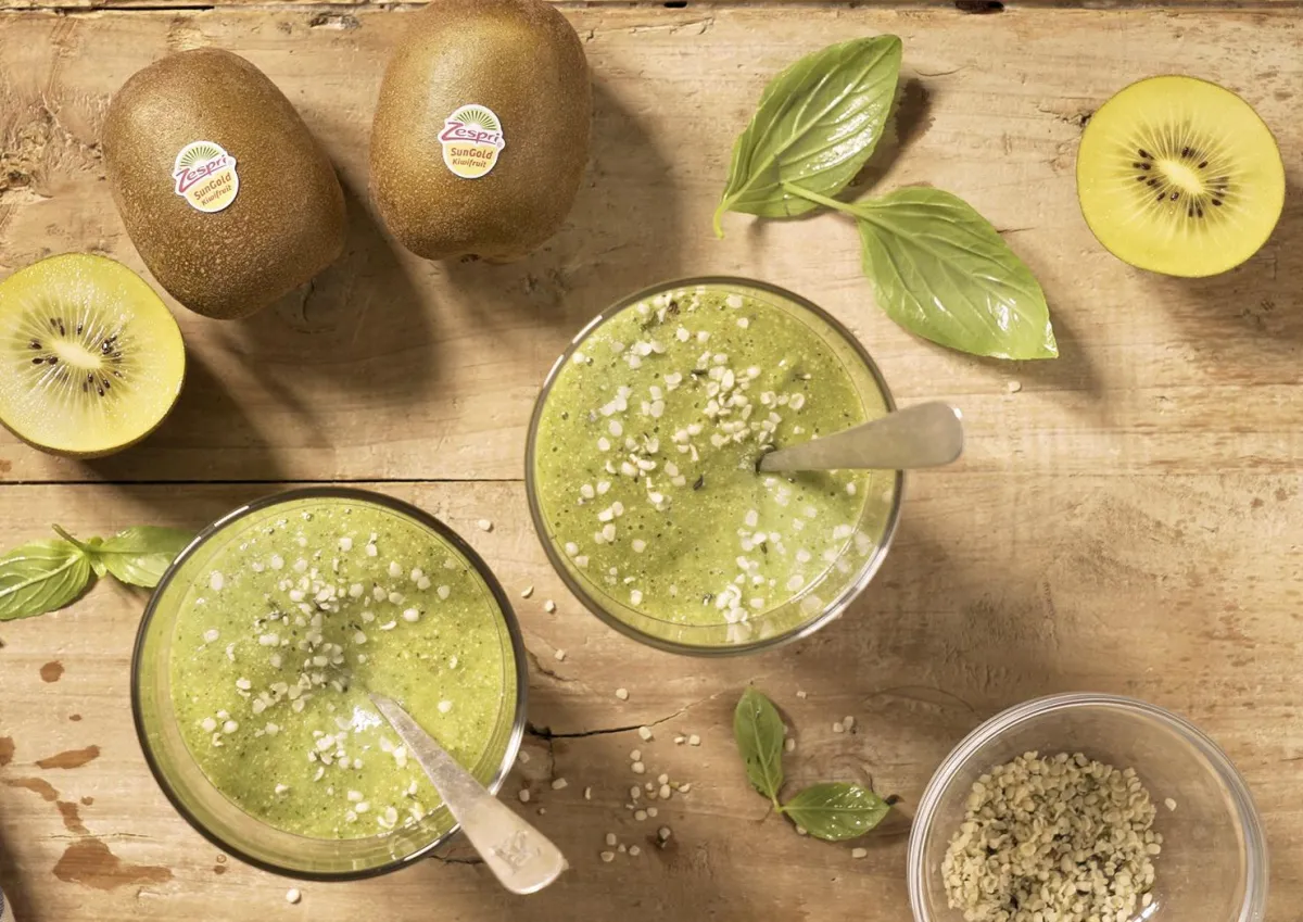 Gazpacho mit SunGold Kiwi