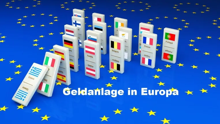 Bild: Geldanlage in Europa. Gefangen im perversen EU Finanzsystem.
