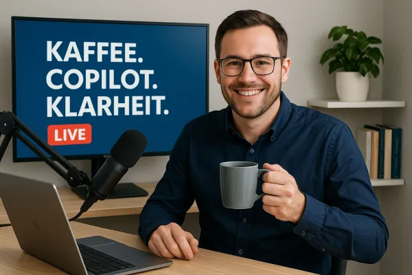 Bild: Kaffee. Copilot. Klarheit.: Erfolgreicher Auftakt für Damian Gorzkullas neues Live-Format