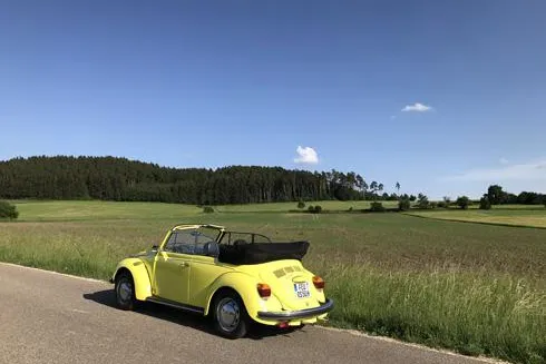 Bild: Im Sommer oben ohne