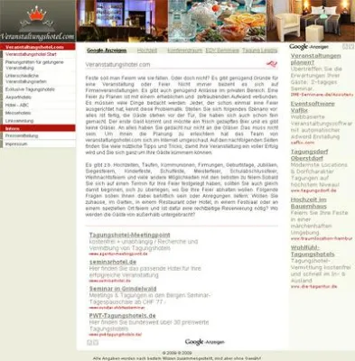 Bild: Seminar, Firmenjubiläum, Taufe? Veranstaltungshotel.com