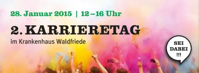 Bild: Das Krankenhaus Waldfriede lädt ein zum 2. Karrieretag!