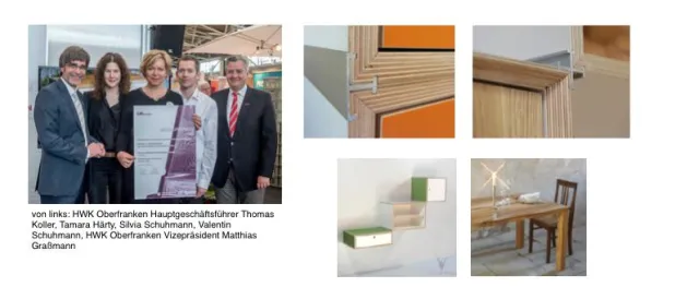 Bild: Eichenfrau erhält Design- & Erfinderpreis