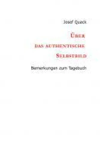 Über das authentische Selbstbild - Sachbuch diskutiert die Frage, ob Tagebücher Literatur sind Bild: Über das authentische Selbstbild - Sachbuch diskutiert die Frage, ob Tagebücher Literatur sind