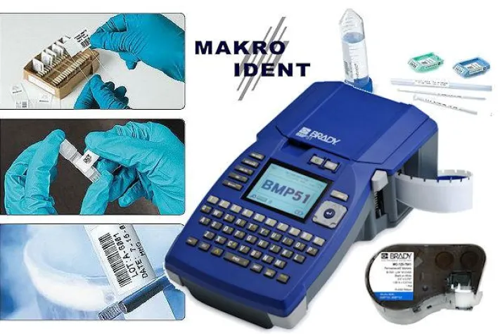 Brady BMP51 Labor-Etikettendrucker - Tragbar und mit PC-Anschluss Bild: Brady BMP51 Labor-Etikettendrucker - Tragbar und mit PC-Anschluss