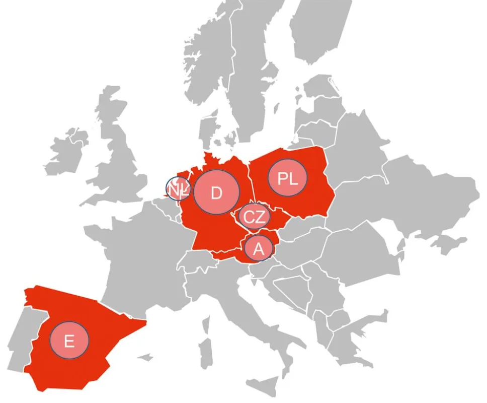 Eine zentrale ERP Installation für alle Normfest-Niederlassungen