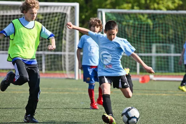 Bild: Ferienlager mit Fußball in den diesjährigen Sommerferien