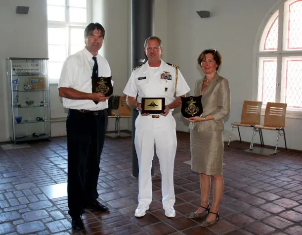 Bild: Marineattachés aus 37 Ländern zu Gast