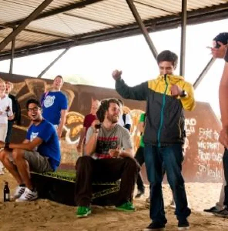 Bild: Erste Crossboccia-WM erobert den Landschaftspark Duisburg