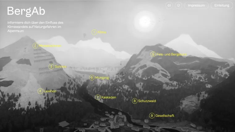 Bergab mit WSL und SLF: die neue Info-App Bild: Bergab mit WSL und SLF: die neue Info-App