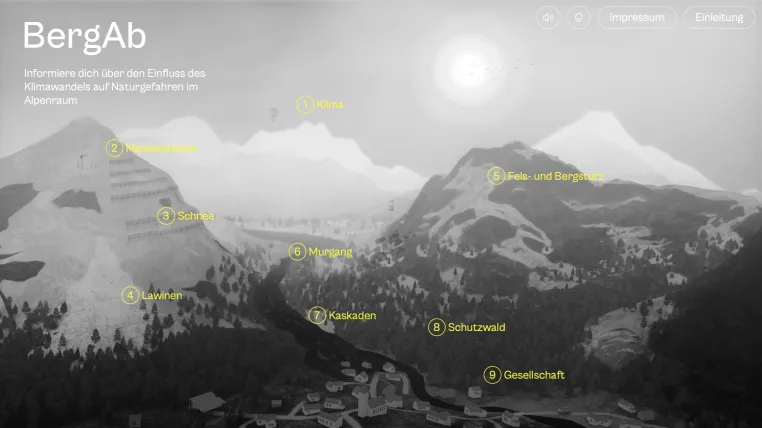Bild: Bergab mit WSL und SLF: die neue Info-App 