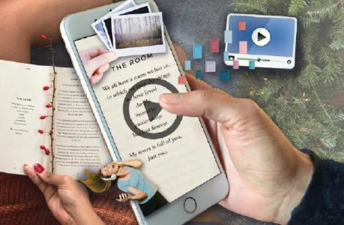 Bücher mit Augmented Reality zum Leben erwecken