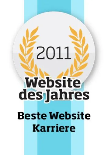 Bild: Kimeta wurde zur Besten Webseite im Bereich Karriere für Websites gewählt