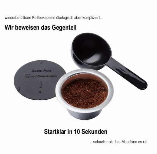 Bild: Schnellste wiederbefüllbare Nescafé Dolce Gusto Kapsel