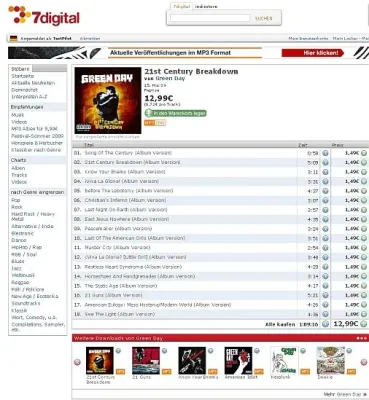 Bild: 7digital und Warner Music geben paneuropäisches MP3-Abkommen bekannt
