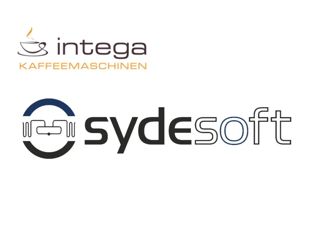 Logo Sydesoft und Intega Kaffeemaschinen
