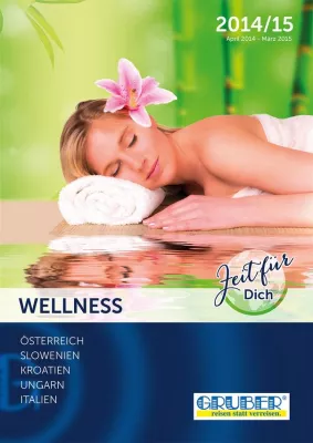 GRUBER Wellness-Katalog 2014 – Die ganze Welt des Wohlbefindens Bild: GRUBER Wellness-Katalog 2014 – Die ganze Welt des Wohlbefindens
