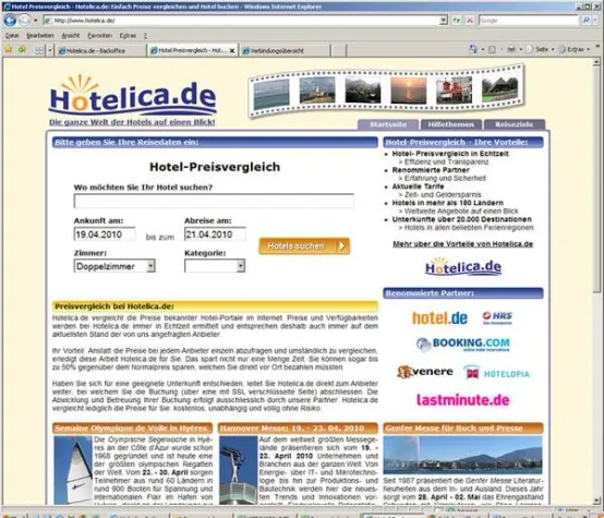 Bild: Hotelica.de kooperiert mit Expedia.de und Hotels.com