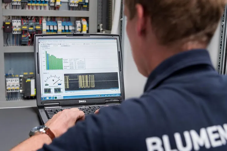 Neuer Prüfservice der Blumenbecker Automatisierungstechnik Bild: Neuer Prüfservice der Blumenbecker Automatisierungstechnik