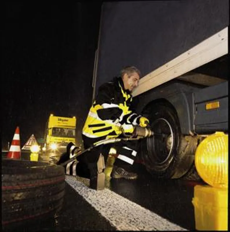 Rund 30.000 Mal rückten die Pannenhelfer von Vergölst im letzten Jahr aus.