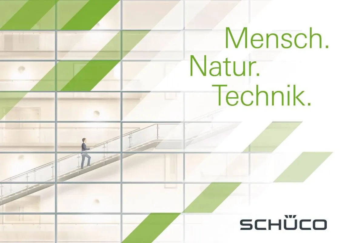 Schüco präsentiert auf der BAU 2013 Technologien, die den Menschen in den Mittelpunkt stellen.