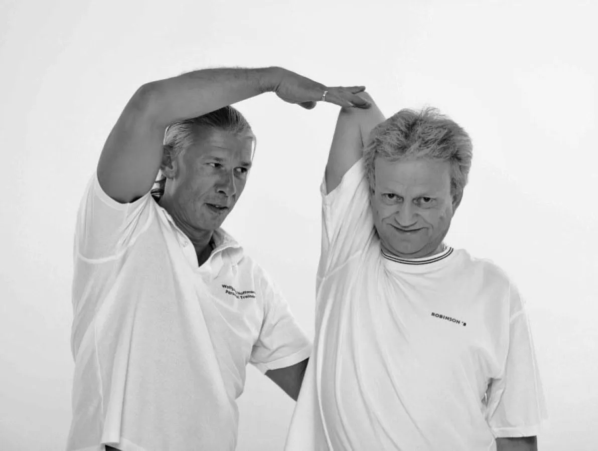 Personal Trainer Wolf Hoffmann mit Kunden