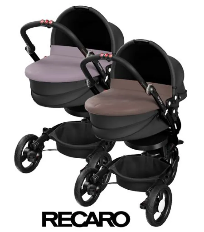 Der kleine Schwarze von RECARO in 'Brown' und 'Sea Fog'