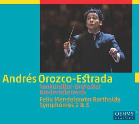 Bild: Andrés Orozco-Estrada - Tonkünstler-Orchester Niederösterreich - F. Mendelssohn Bartholdy Symphonien Nr. 1 & 3