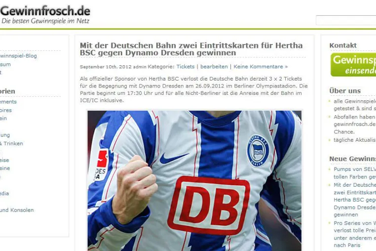 Hochwertige Gewinne von anerkannten Markenportalen: Gewinnfrosch.de garantiert kostenfreie Gewinnspiele Bild: Hochwertige Gewinne von anerkannten Markenportalen: Gewinnfrosch.de garantiert kostenfreie Gewinnspiele