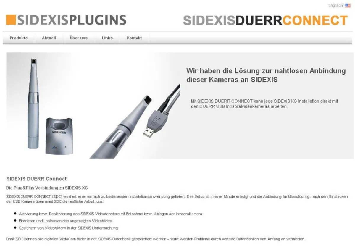 SIDEXIS DUERR CONNECT für SIRONA SIDEXIS ab sofort auch mit Unterstützung für zusätzliche Fußschalter.
