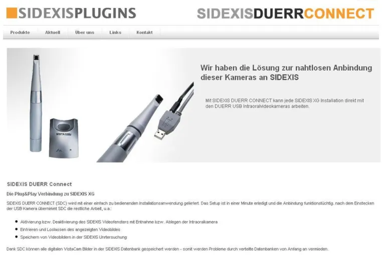 Bild: SIDEXIS DUERR CONNECT für Duerr VistCam ab sofort mit neuer Fußschalterfunktion