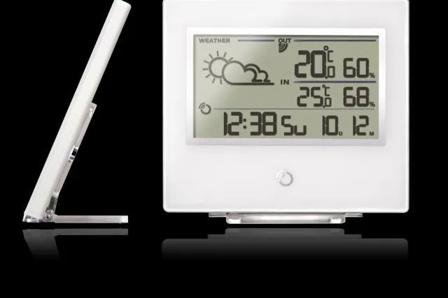 Die flachste Wetterstation der Welt Bild: Die flachste Wetterstation der Welt