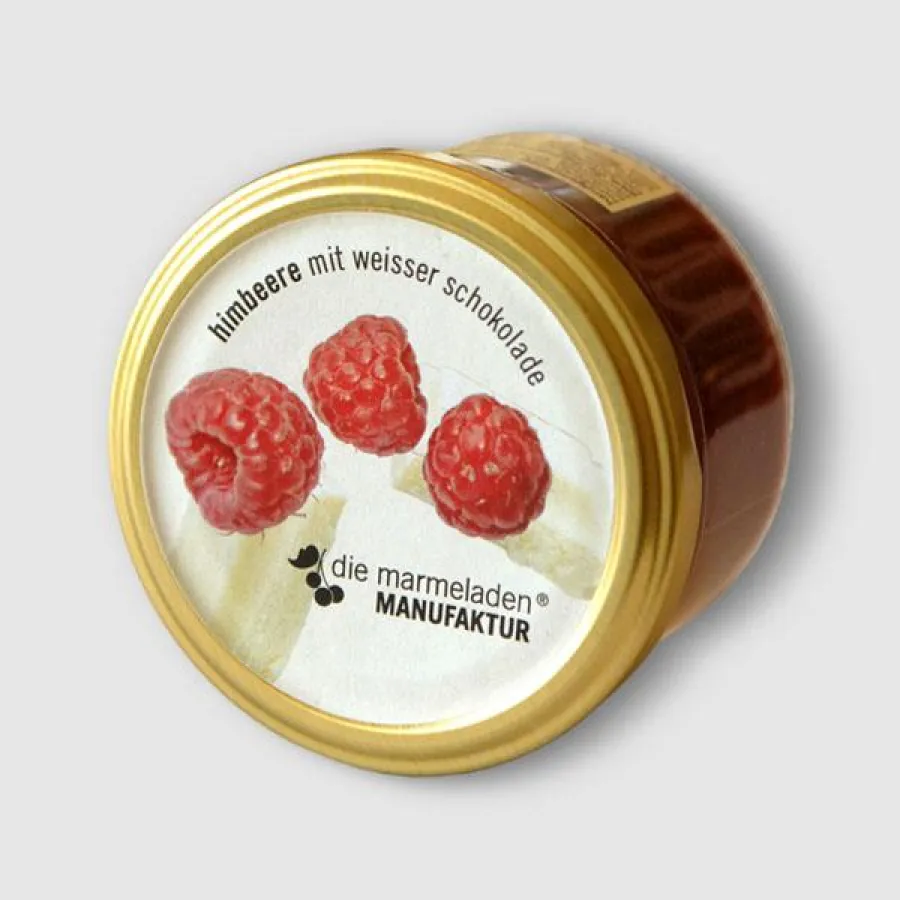 Himbeere mit weißer Schokolade. Foto: KLICK-Germany
