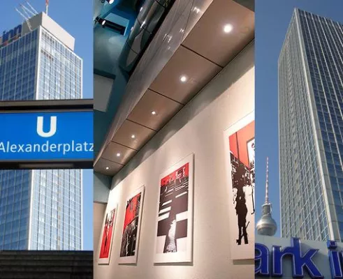 Bild: art place berlin: Lothar de Maizière eröffnete die Ausstellung „3 x HEIMAT KAUKASUS“ im Park Inn am Alex